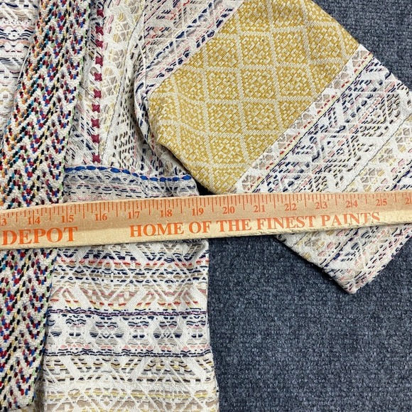 World Market Cardigan Womens‎ S/M Knit Aztec Open Front Adults - Picture 4 of 8